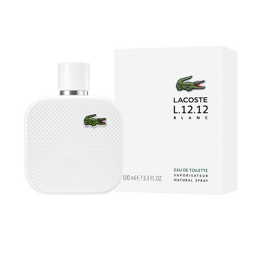 Lacoste L.12.12 Blanc Perfume Para Hombre Eau De Toilette (100mL/3.3oz)