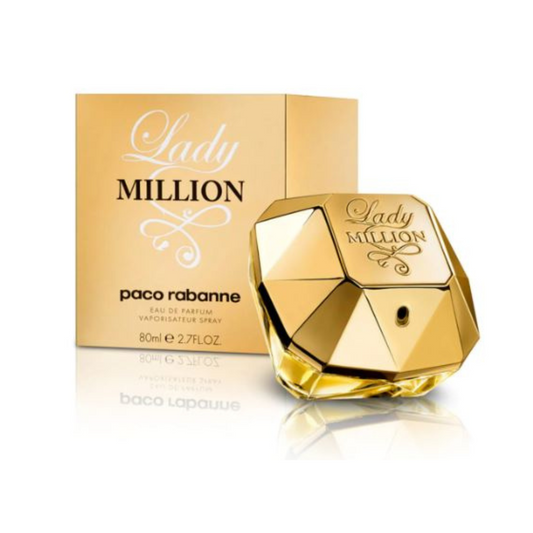 Paco Robanne Lady Million Perfume Para Mujer Eau De Parfum (80mL/2.7oz)