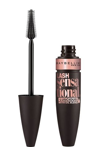 NEGRO / REGULAR LAVABLE - Maybelline Lash Sensational Mascara Encrespador Version Negra
