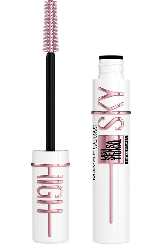 NEGRO / CON PRIMER - Maybelline Sky High Mascara Encrespador