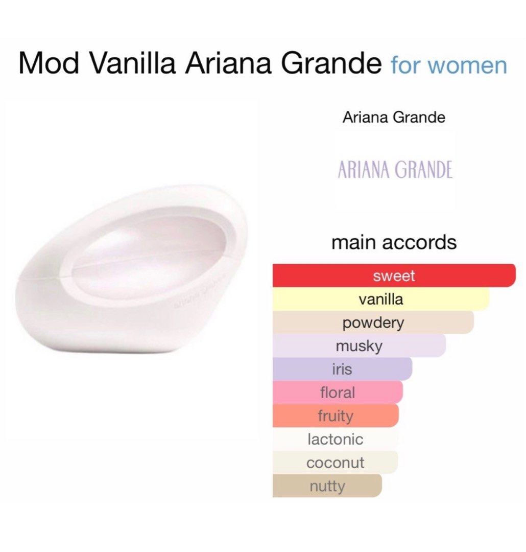 Ariana Grande Mod Vanilla Perfume Para Mujer Eau De Parfum (100mL/3.4oz)