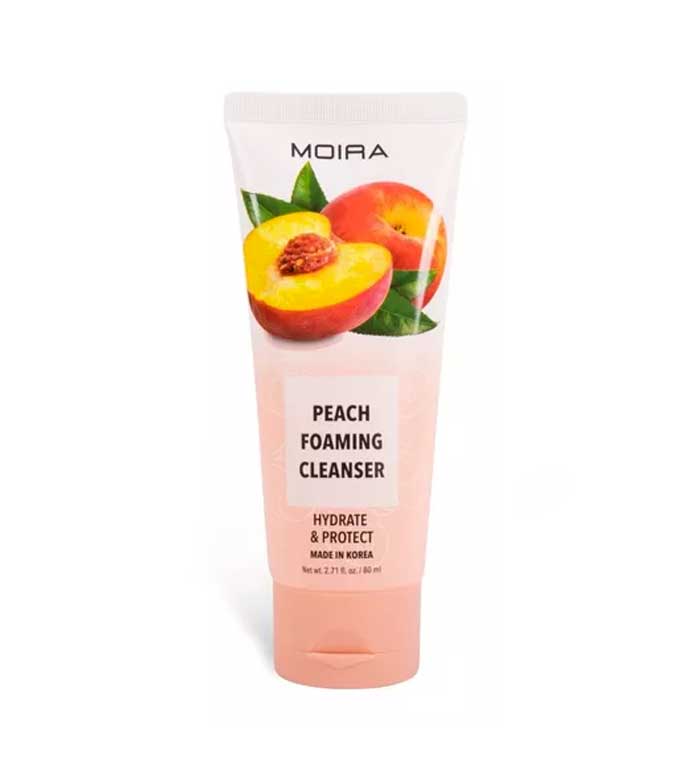 MOIRA Peach Foaming Cleanser Limpiador Facial Espumoso Melocoton - 80mL
