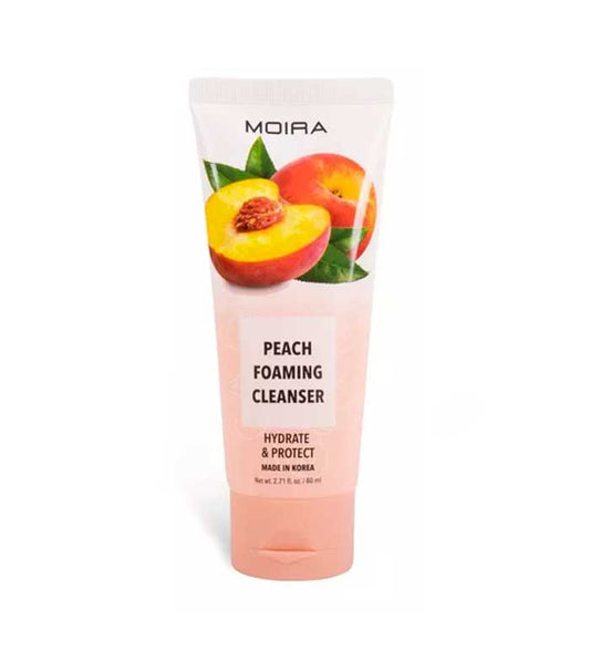 MOIRA Peach Foaming Cleanser Limpiador Facial Espumoso Melocoton - 80mL