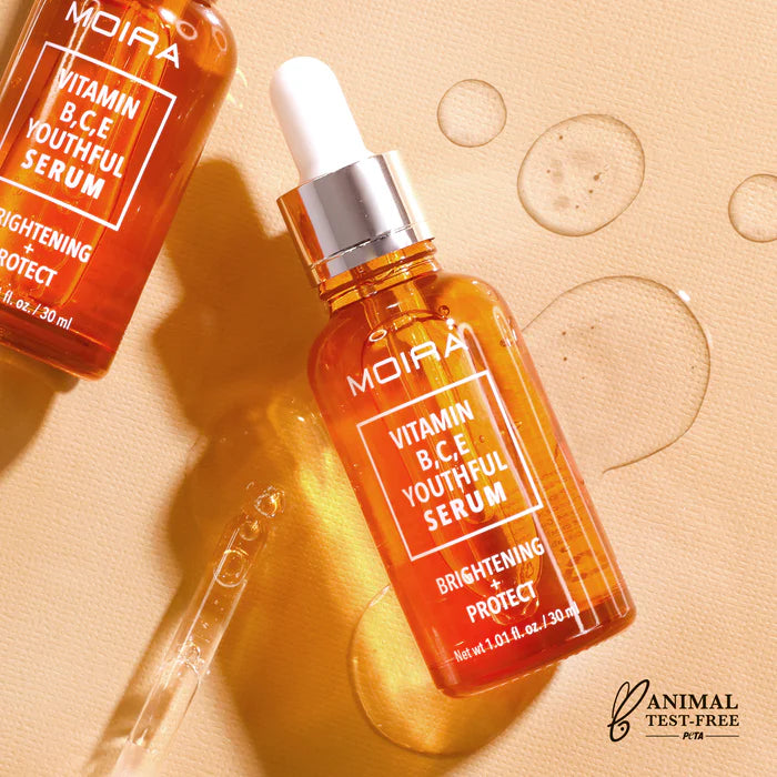 MOIRA Serum Facial Antienvejecimiento Vitamina B,C,& E - 30mL