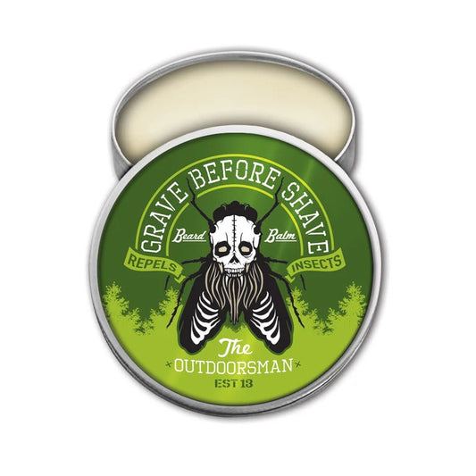 Grave Before Shave Balsamo Para Barba De Aceites Naturales 2oz - Outdoorsmen Blend