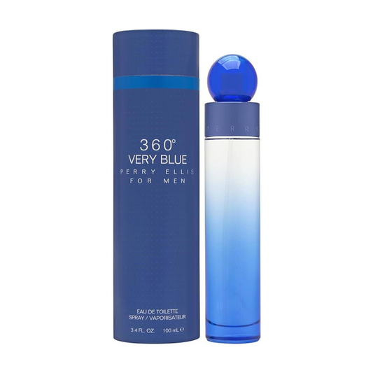 Perry Ellis 360 Very Blue Perfume Para Hombre Eau De Toilette (100mL/3.4oz)