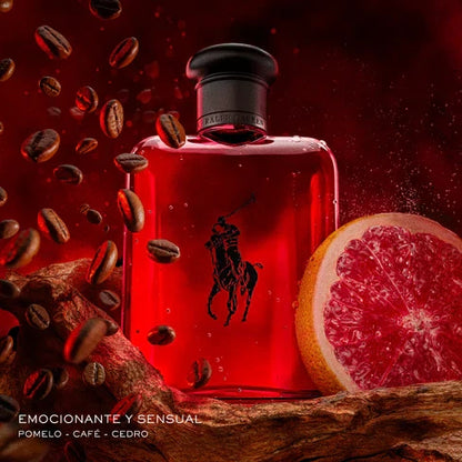 Ralph Lauren Polo Red Perfume Para Hombre Eau De Toilette (125mL/4.2oz)
