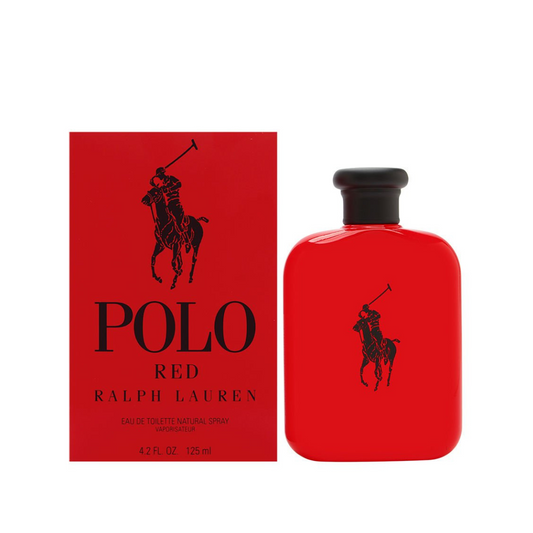 Ralph Lauren Polo Red Perfume Para Hombre Eau De Toilette (125mL/4.2oz)