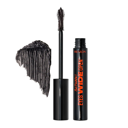 Revlon So Fierce Mascara Encrespador Con Aceite De Cañamo Cannabis Sativa - NEGRO CONTRA AGUA