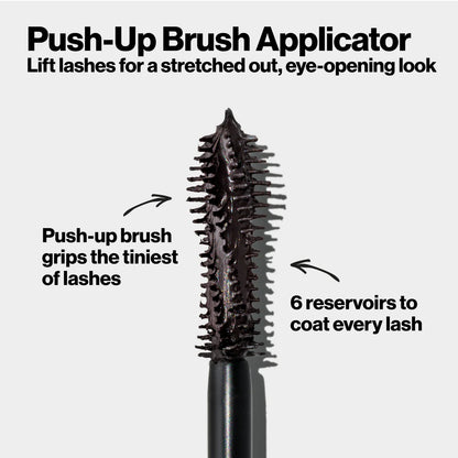 Revlon So Fierce Mascara Encrespador Con Aceite De Cañamo Cannabis Sativa - NEGRO CONTRA AGUA