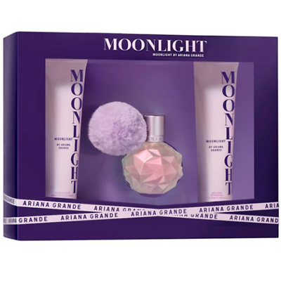 Ariana Grande Moon Light Set De Perfume Para Mujer Eau De Parfum - Estuche De 3 Piezas