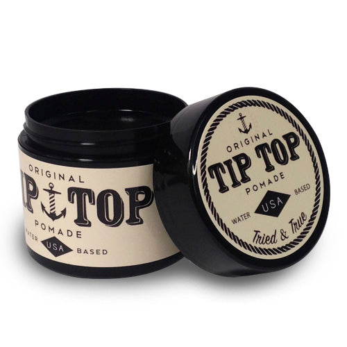 Tip Top Pomade A Base De Agua Para Peinado De Cabello 4.25oz - Fijacion Original