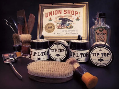 Tip Top Pomade A Base De Agua Para Peinado De Cabello 4.25oz - Fijacion Original
