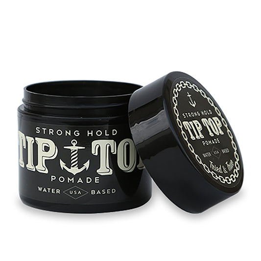 Tip Top Pomade A Base De Agua Para Peinado De Cabello 4.25oz - Fijacion Fuerte
