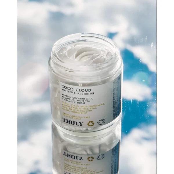 Truly Whipped Shave Butter Manteca Para Afeitar Batida Con Leche De Coco, Aceite De Argán & Manteca De Mango