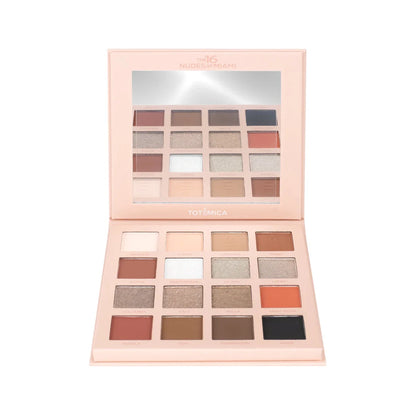Totemica The 16 Nudes Of Miami Paleta De Sombras 16 Tonos