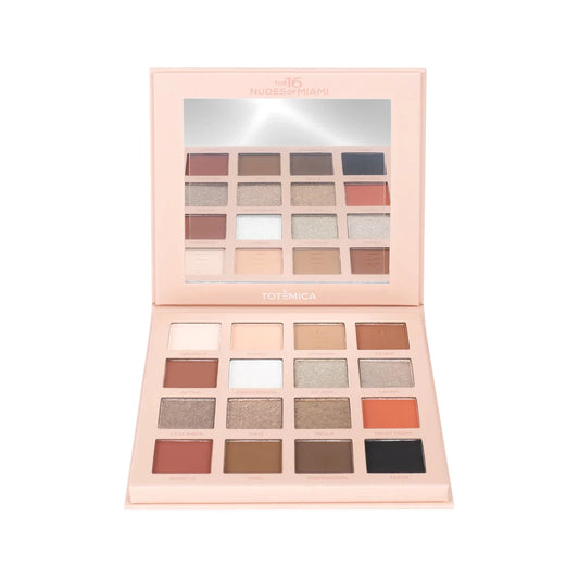 Totemica The 16 Nudes Of Miami Paleta De Sombras 16 Tonos