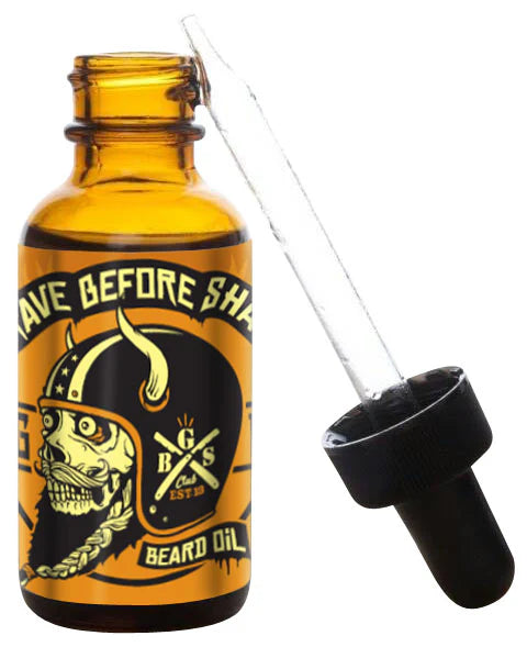 Grave Before Shave Aceite Para Barba De Ingredientes Naturales  1oz - Viking Blend (Sin Aroma)
