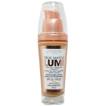W3 - Loreal True Match Lumi Maquillaje Saludable & Luminoso Proteccion Solar SPF20
